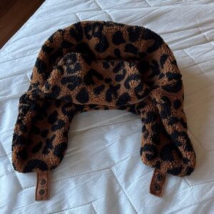 Leopard Print Winter Hat